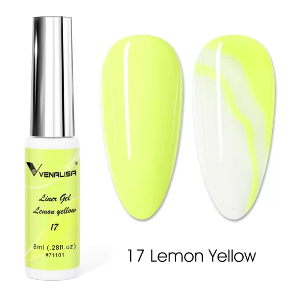 8ml VENALISA Liner Gel White Line French Nail Gel Polish 21 Colors Soak Off UV/LED Painting Gel Beautiful Semi Permanent Varnish - Image 10