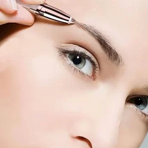 Electric Eyebrow Trimmer Women Mini Eyebrow Shaver Instant Painless Face Brows Hair Remover Epilator Portable Razors