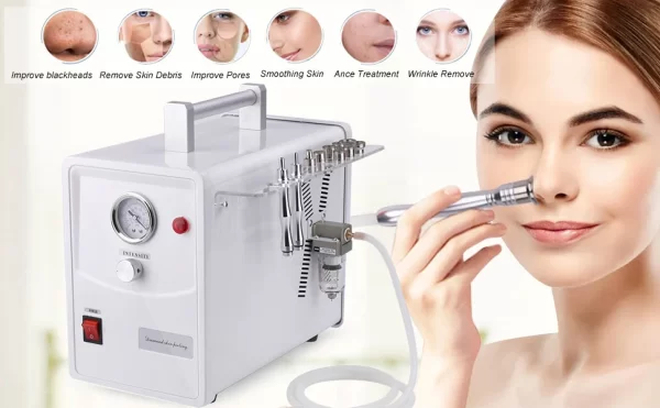 Professional Diamond Microdermabrasion Machine Beauty Equipment for Facial Peeling Portable Spa Healthy Beautiful Skin Tightning