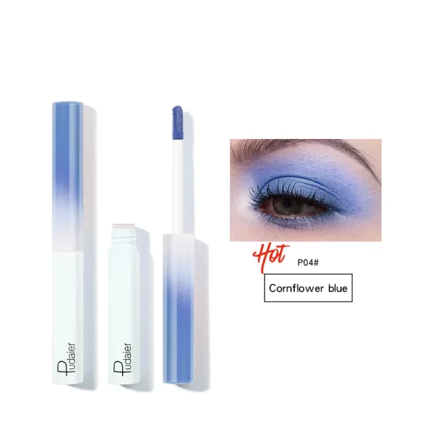 8 Colors Matte Liquid Eyeshadow Stick Waterproof Lasting Matte Metallic Easy To Makeup Professional Eye Dark Brown Eyeshadow - Image 12
