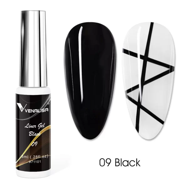 8ml VENALISA Liner Gel White Line French Nail Gel Polish 21 Colors Soak Off UV/LED Painting Gel Beautiful Semi Permanent Varnish - Image 22
