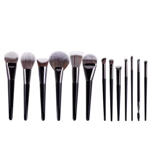 1pc Angled Foundation Makeup brushes Fan Powder Make up brushes 3D Bronzer Blusher stippling brush Eyeshadow Concealer Eyebrow