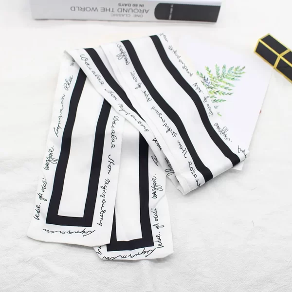 Long Hair Bows Scarf Headscarf Fashion Hair Ties Ribbons Multifunctional Headband Bandana Elastic Hair Accessories For Women - Image 28