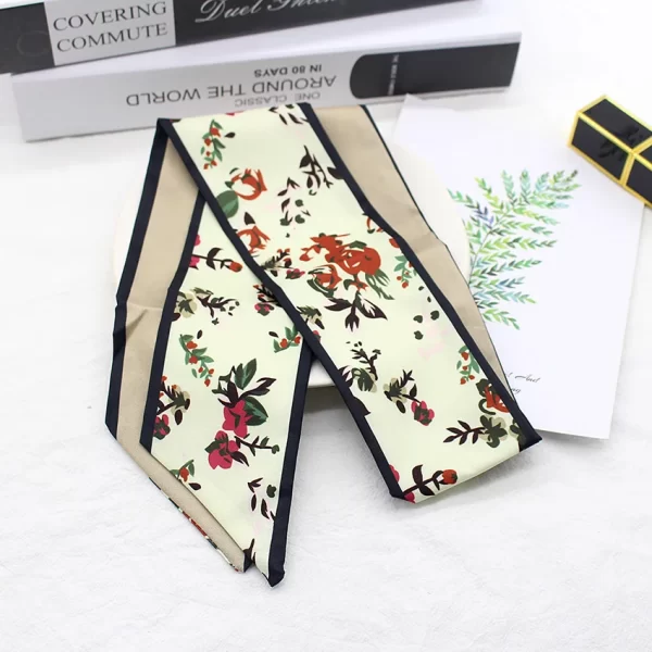 Long Hair Bows Scarf Headscarf Fashion Hair Ties Ribbons Multifunctional Headband Bandana Elastic Hair Accessories For Women - Image 15