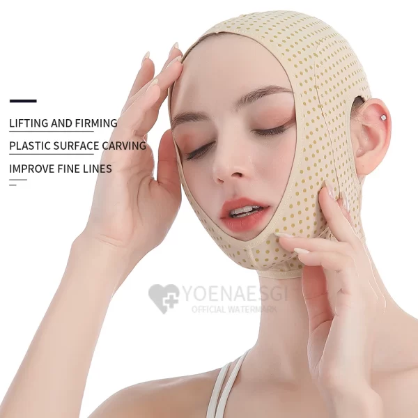 Sleeping face-lifting artifact v face bandage face anti-sagging anti-aging mask u face mask lifting and tightening postoperative - Image 5