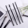 1pc Angled Foundation Makeup brushes Fan Powder Make up brushes 3D Bronzer Blusher stippling brush Eyeshadow Concealer Eyebrow - Image 3