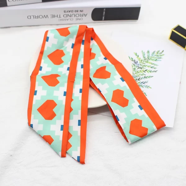 Long Hair Bows Scarf Headscarf Fashion Hair Ties Ribbons Multifunctional Headband Bandana Elastic Hair Accessories For Women - Image 11