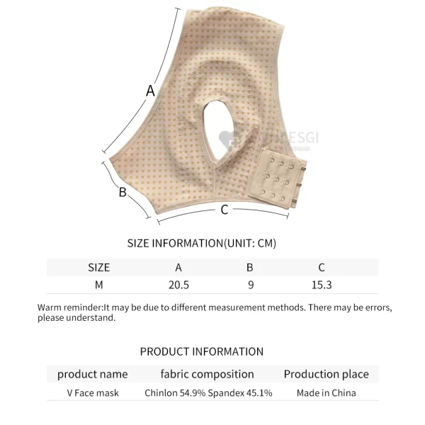 Sleeping face-lifting artifact v face bandage face anti-sagging anti-aging mask u face mask lifting and tightening postoperative - Image 3