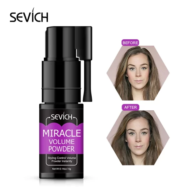 Sevich Miracle Fluffy Hair Powder Hair Volume Captures Haircut Unisex Modeling Styling Disposable Hair Quick-drying Powder Spray - Image 3