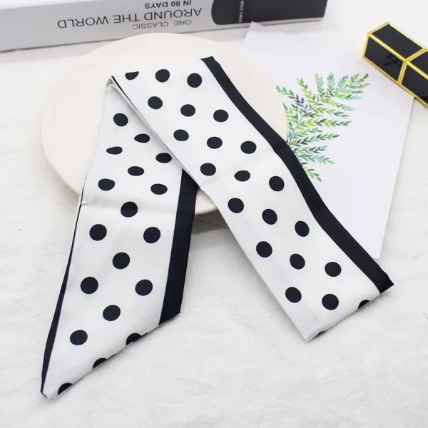 Long Hair Bows Scarf Headscarf Fashion Hair Ties Ribbons Multifunctional Headband Bandana Elastic Hair Accessories For Women - Image 9