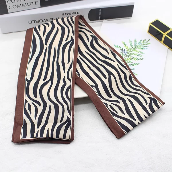 Long Hair Bows Scarf Headscarf Fashion Hair Ties Ribbons Multifunctional Headband Bandana Elastic Hair Accessories For Women - Image 3