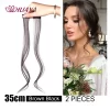 HUAYA Synthetic Hair Bangs Clips Front Side Long Bangs Fake Fringe Clip In Hair Extensions Accessories for Women - Image 46