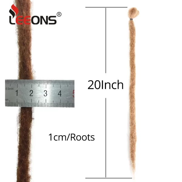 5strands Dreadlocks Hair Extensions Synthetic Faux Locs Crochet Hair Braids Hip-hop Knotless Hook Ombre Braiding African Tribe - Image 3