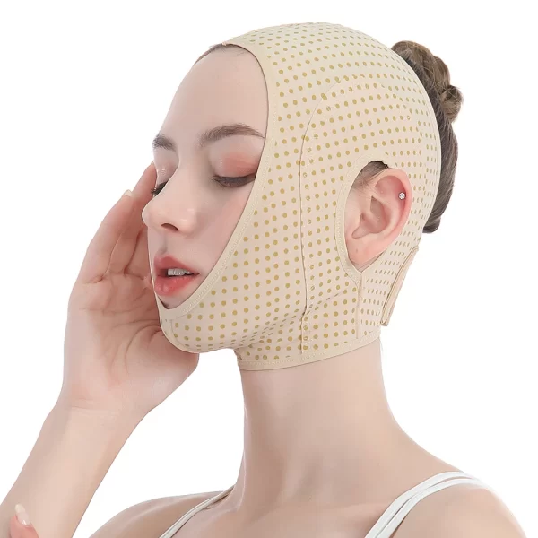 Sleeping face-lifting artifact v face bandage face anti-sagging anti-aging mask u face mask lifting and tightening postoperative - Image 2