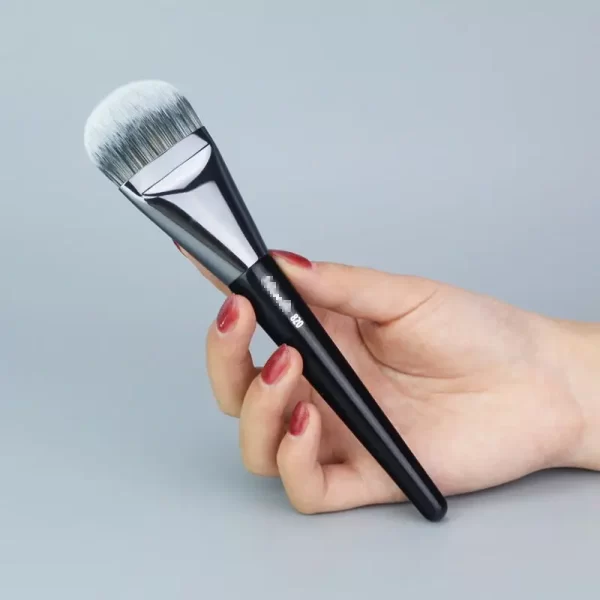 1pc Angled Foundation Makeup brushes Fan Powder Make up brushes 3D Bronzer Blusher stippling brush Eyeshadow Concealer Eyebrow - Image 13