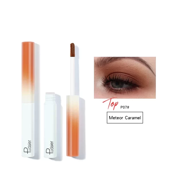 8 Colors Matte Liquid Eyeshadow Stick Waterproof Lasting Matte Metallic Easy To Makeup Professional Eye Dark Brown Eyeshadow - Image 8