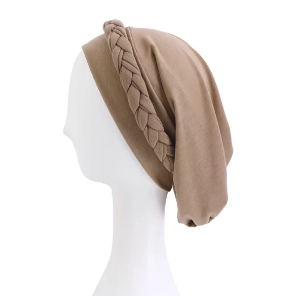 Muslim Braided Turban Headwrap For Woman Bohemian style Headscarf stretchy hijabs Head Wraps Hijabs Femme Musulman Bandana - Image 10