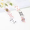 Yamily 1pair/Women Funny Poker Cards Drop Creative Simulation Dangle Earrings For Jewelry Gifts - Image 4