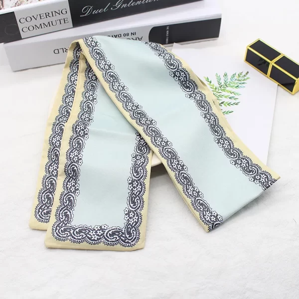 Long Hair Bows Scarf Headscarf Fashion Hair Ties Ribbons Multifunctional Headband Bandana Elastic Hair Accessories For Women - Image 17