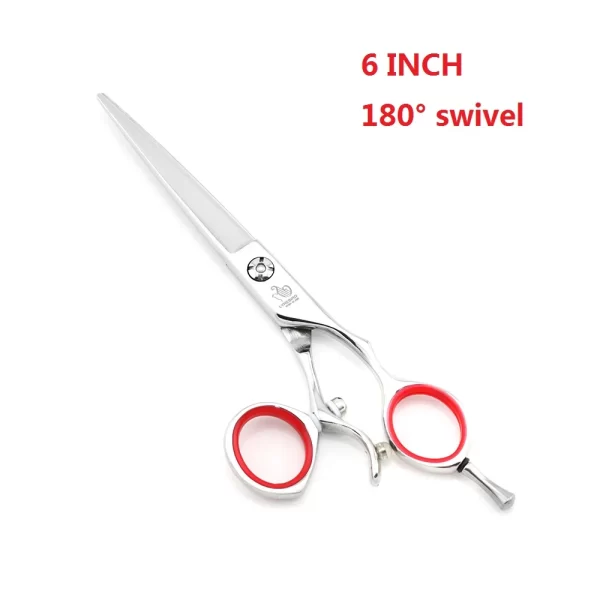 Hair cutting shear Silver 180 or 360 Swivel scissors 5.5INCH or 6INCH Barber scissors Lyrebird HIGH CLASS Simple pack NEW - Image 8