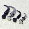 1piece fake ear taper stainless steel ear Taper Fake Ear Stretcher Earrings 2015 taper spike cheater expander Men jewelry - Image 5