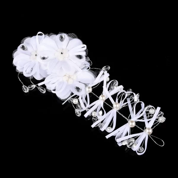 Wedding Headbands Bridal Ornaments Beautiful Flower Headbands Fashion Women Hair Band Simple Elegant Bride Accessories - Image 14
