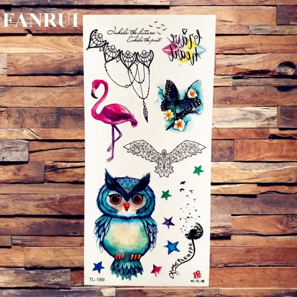 Sexy Lily Sweatpea Large Flower Temporary Tattoo Stickers For Women Body Art Arm Girl Waterproof Butterfly Fake Tattoo Sleeve - Image 10