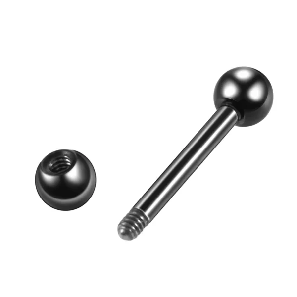 1PC G23 Titanium Fashion Round Ball Barbell Ear Stud Earrings Tragus Conch Helix Orelha Cartilage Piercing Jewelry 16G - Image 3