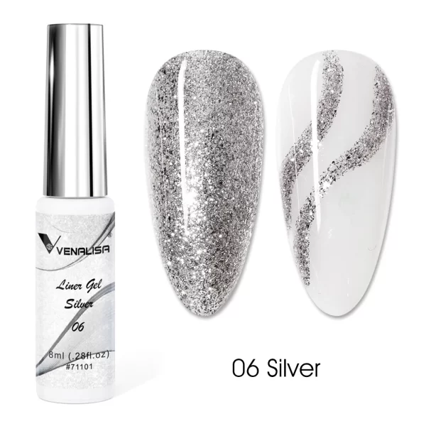 8ml VENALISA Liner Gel White Line French Nail Gel Polish 21 Colors Soak Off UV/LED Painting Gel Beautiful Semi Permanent Varnish - Image 24