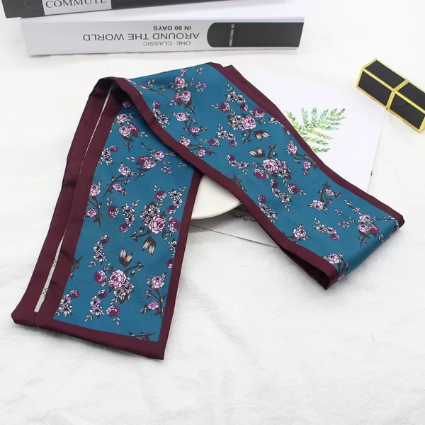 Long Hair Bows Scarf Headscarf Fashion Hair Ties Ribbons Multifunctional Headband Bandana Elastic Hair Accessories For Women - Image 30
