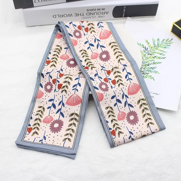Long Hair Bows Scarf Headscarf Fashion Hair Ties Ribbons Multifunctional Headband Bandana Elastic Hair Accessories For Women - Image 21