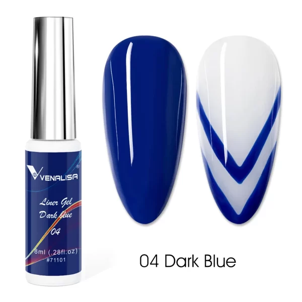 8ml VENALISA Liner Gel White Line French Nail Gel Polish 21 Colors Soak Off UV/LED Painting Gel Beautiful Semi Permanent Varnish - Image 28