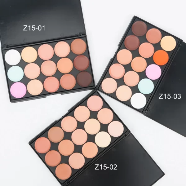 15 Colors Face Concealer Camouflage Cream Contour Palette Maquillaje Profesional Foundation Paleta Concealer - Image 4