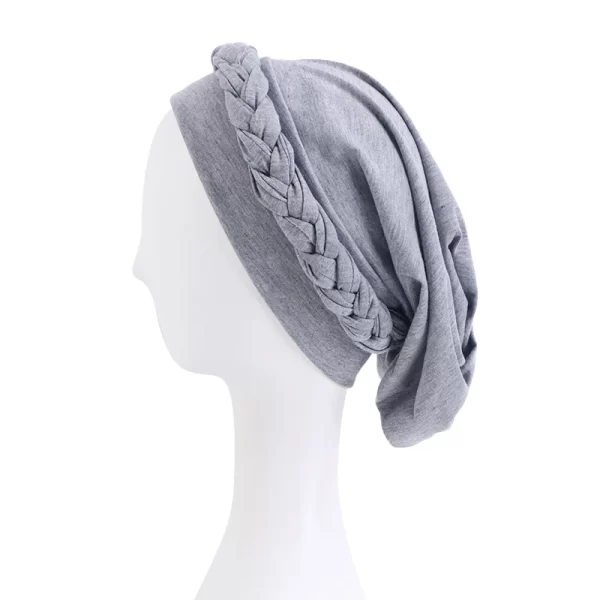 Muslim Braided Turban Headwrap For Woman Bohemian style Headscarf stretchy hijabs Head Wraps Hijabs Femme Musulman Bandana - Image 6