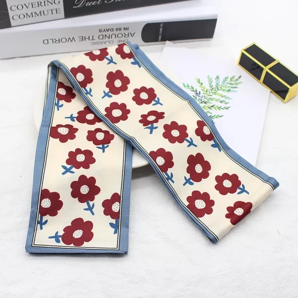 Long Hair Bows Scarf Headscarf Fashion Hair Ties Ribbons Multifunctional Headband Bandana Elastic Hair Accessories For Women - Image 22