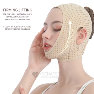 Sleeping face-lifting artifact v face bandage face anti-sagging anti-aging mask u face mask lifting and tightening postoperative