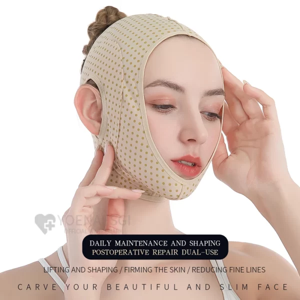 Sleeping face-lifting artifact v face bandage face anti-sagging anti-aging mask u face mask lifting and tightening postoperative - Image 4