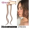HUAYA Synthetic Hair Bangs Clips Front Side Long Bangs Fake Fringe Clip In Hair Extensions Accessories for Women - Image 42