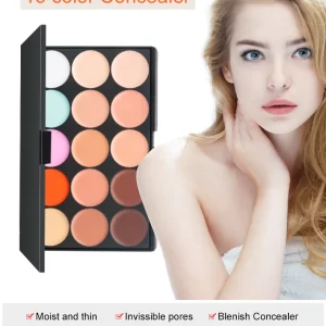 15 Colors Face Concealer Camouflage Cream Contour Palette Maquillaje Profesional Foundation Paleta Concealer