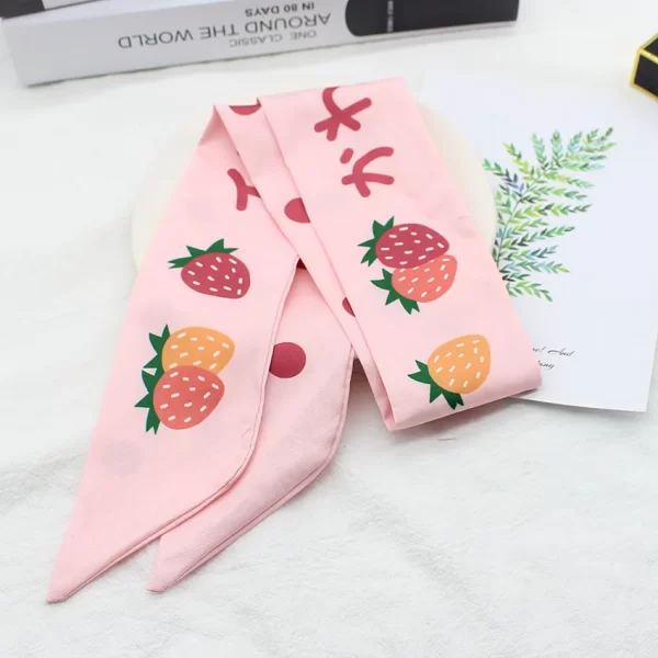 Long Hair Bows Scarf Headscarf Fashion Hair Ties Ribbons Multifunctional Headband Bandana Elastic Hair Accessories For Women - Image 32