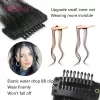 HUAYA Synthetic Hair Bangs Clips Front Side Long Bangs Fake Fringe Clip In Hair Extensions Accessories for Women - Image 3