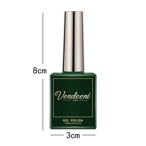 Vendeeni 15ml Diamond Top Coat For Gel Nail Polish Reinforce Long Lasting UV Soak Off Gel Varnish High Light Nail Art Primer Gel - Image 7