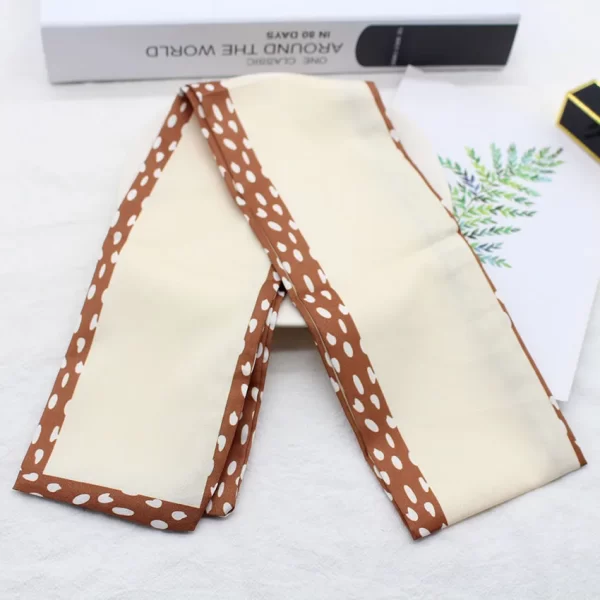 Long Hair Bows Scarf Headscarf Fashion Hair Ties Ribbons Multifunctional Headband Bandana Elastic Hair Accessories For Women - Image 8