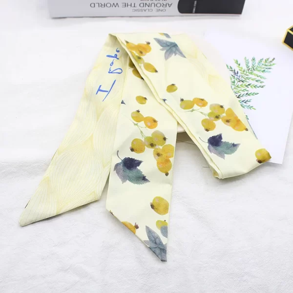 Long Hair Bows Scarf Headscarf Fashion Hair Ties Ribbons Multifunctional Headband Bandana Elastic Hair Accessories For Women - Image 34