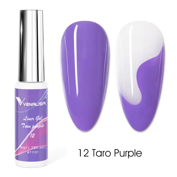 8ml VENALISA Liner Gel White Line French Nail Gel Polish 21 Colors Soak Off UV/LED Painting Gel Beautiful Semi Permanent Varnish - Image 13