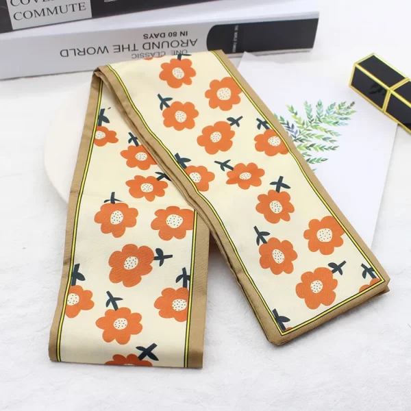 Long Hair Bows Scarf Headscarf Fashion Hair Ties Ribbons Multifunctional Headband Bandana Elastic Hair Accessories For Women - Image 23