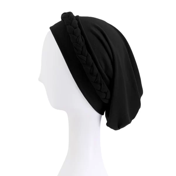Muslim Braided Turban Headwrap For Woman Bohemian style Headscarf stretchy hijabs Head Wraps Hijabs Femme Musulman Bandana - Image 13