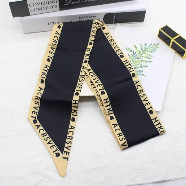 Long Hair Bows Scarf Headscarf Fashion Hair Ties Ribbons Multifunctional Headband Bandana Elastic Hair Accessories For Women - Image 14