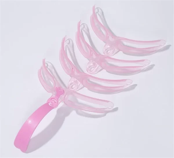 50 pcs/lot 4 Pieces Reusable Eyebrow model template Eyebrow shaper Defining Stencils makeup tools - Image 3
