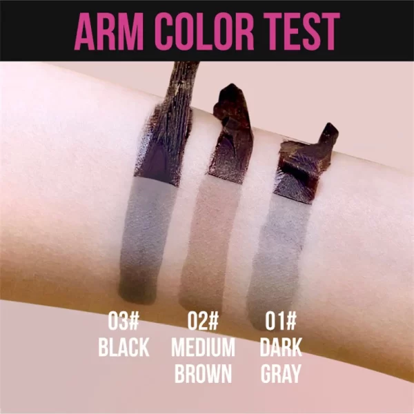 3 Days Lasting Peel-off Dye Eyebrow Gel Semi-Permanent Waterproof Brow Tattoo Tint Sweatproof Peel Off Dye Eyebrow Cream - Image 5